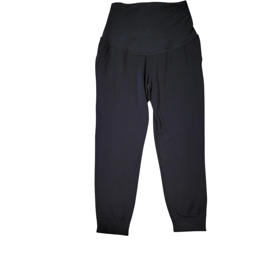 Beyond The Bump Beyond Yoga Black Jogger Pants